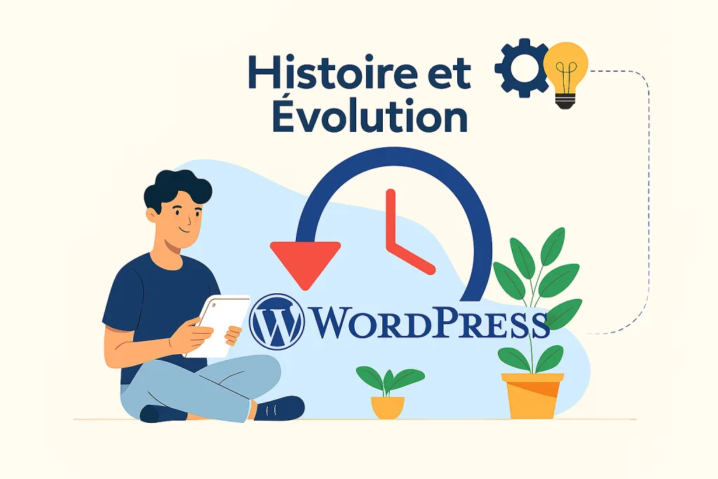 Histoire et évolution de WordPress